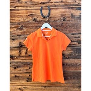 ADIDAS | Women’s Orange Polo Shirt S